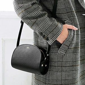NWT A.P.C. Demi-Lune Mini Bag  PXBJQ-F61392